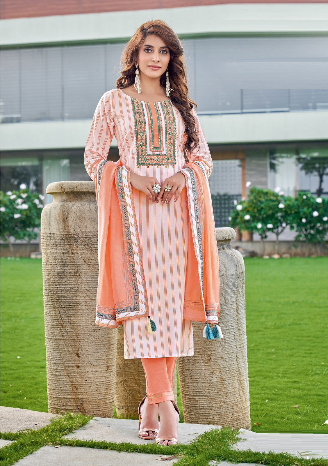 Avantika By Wooglee 1001-1006 Readymade Salwar Suits Catalog